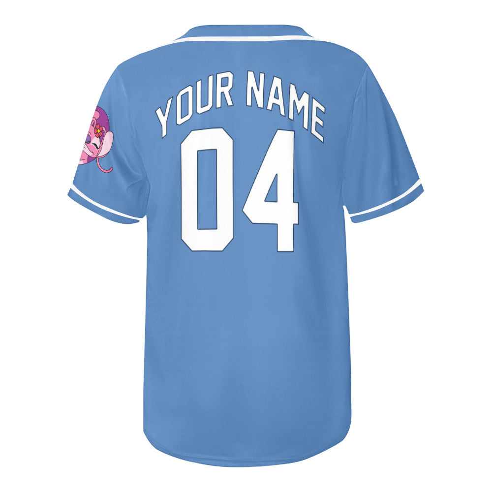 Lilo And Stitch Angel Customizable Jersey (Adults And Kids Sizes)