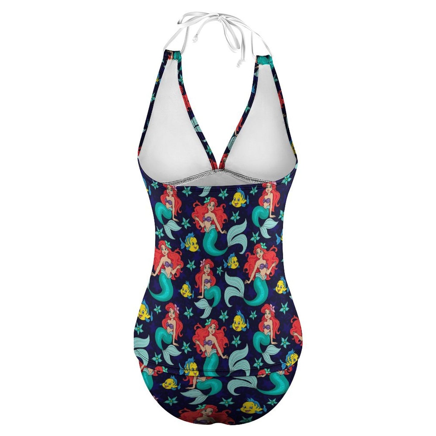 Disney Little Mermaid I Want To Be Where The People Are Women's Split Swimsuit