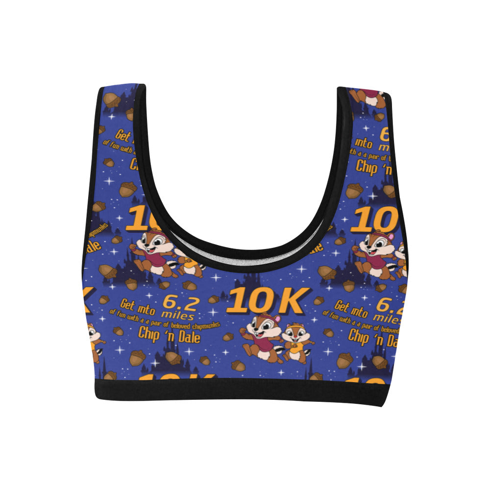 Chip And Dale 10K Women's Sports Bra