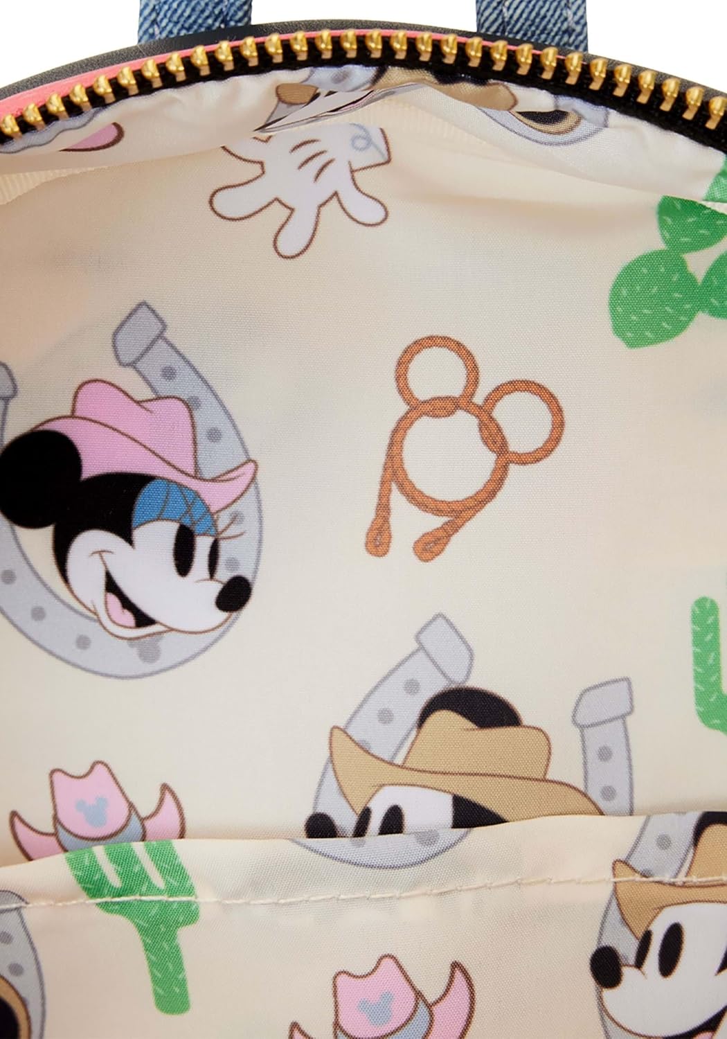 Loungefly Disney Western Mickey Mouse Mini Backpack | Mickey Mouse Bags & Backpacks Standard