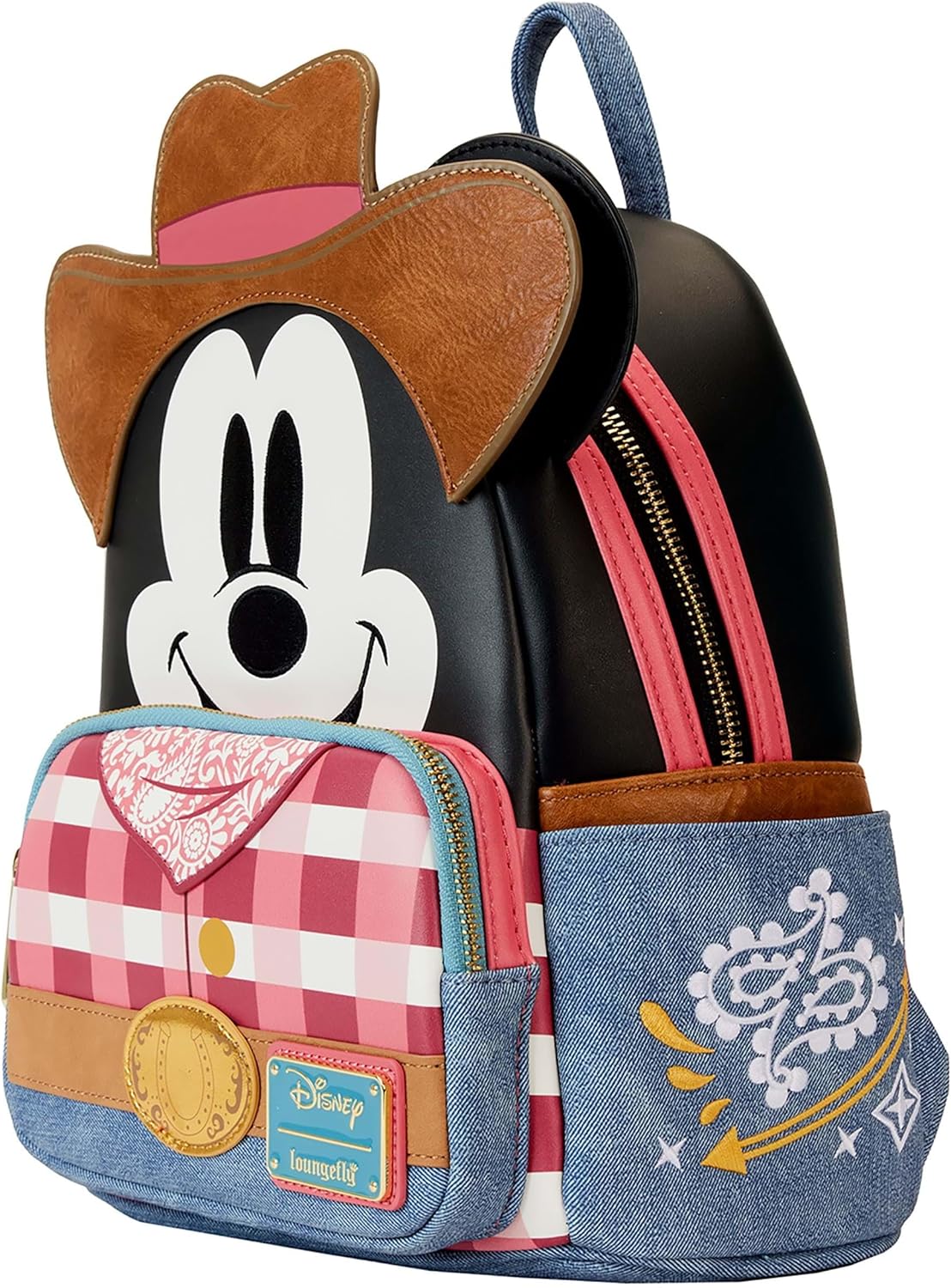 Loungefly Disney Western Mickey Mouse Mini Backpack | Mickey Mouse Bags & Backpacks Standard