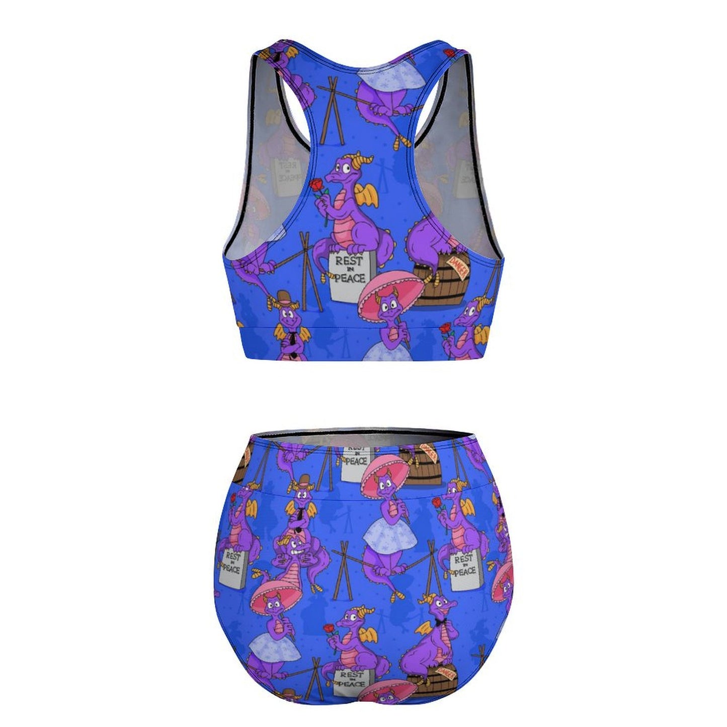 Haunted Mansion Figment Women's Bikini Swimsuit