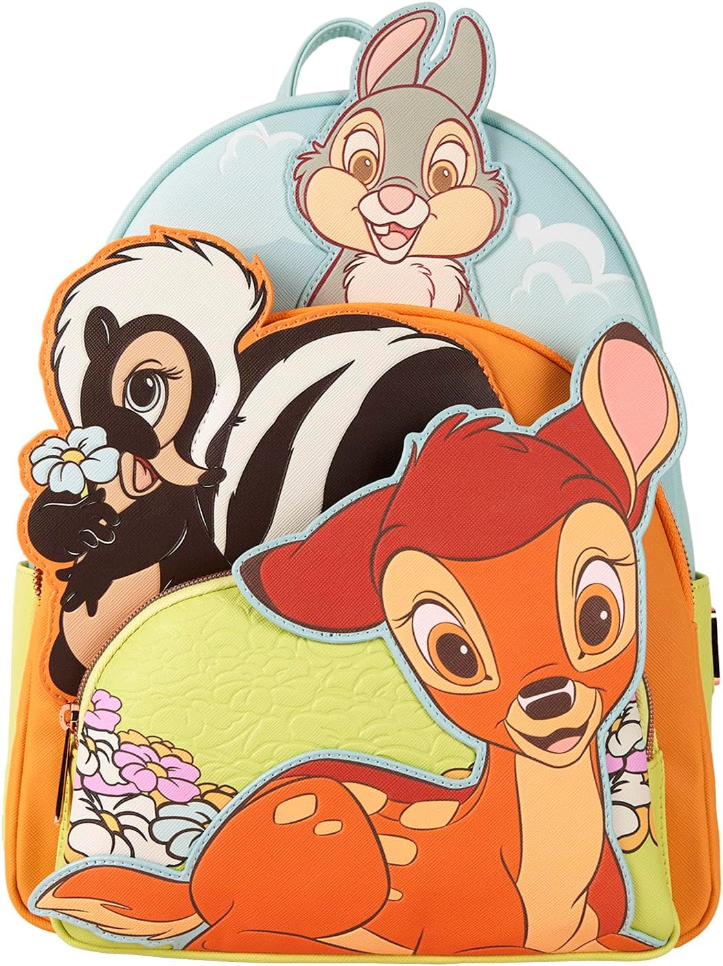 Loungefly Disney Bambi Triple Pocket Mini Backpack