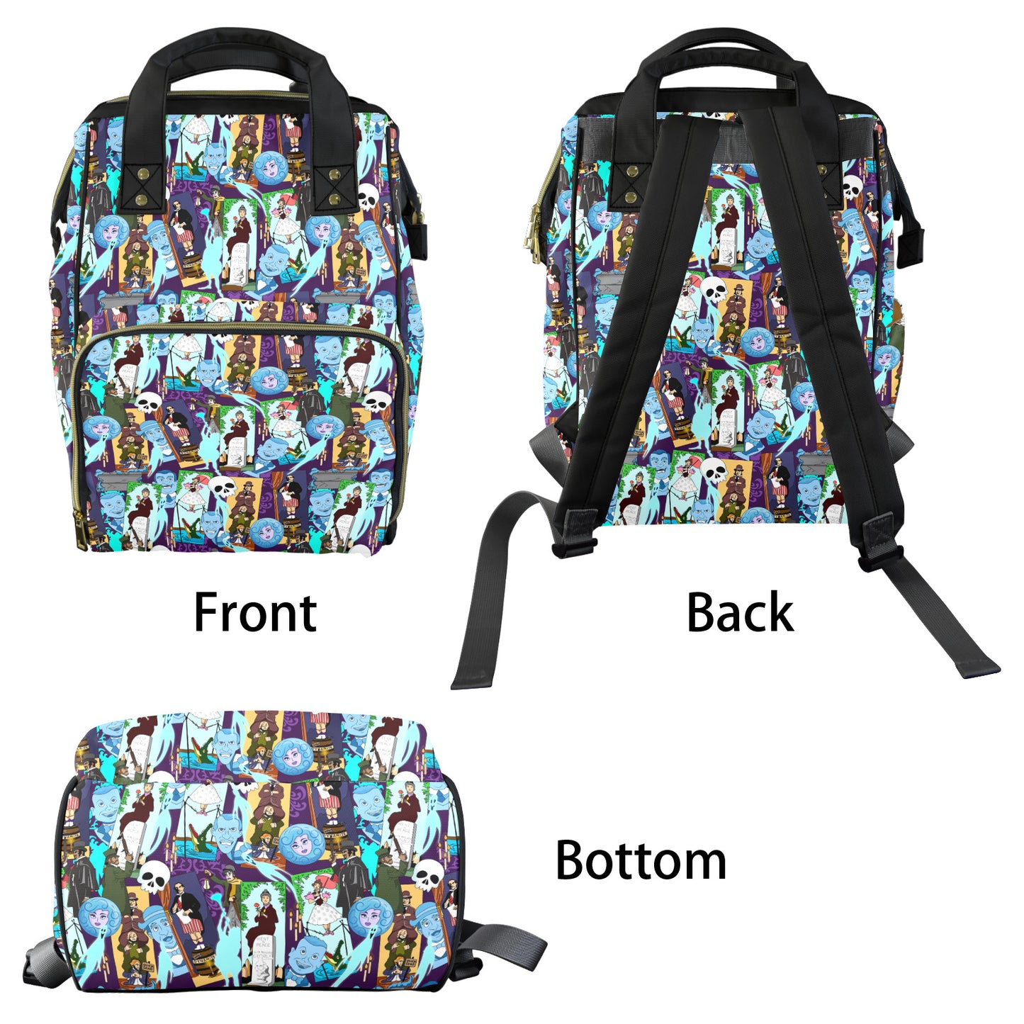 Haunted Mansion Favorites Multi-Function Diaper Bag