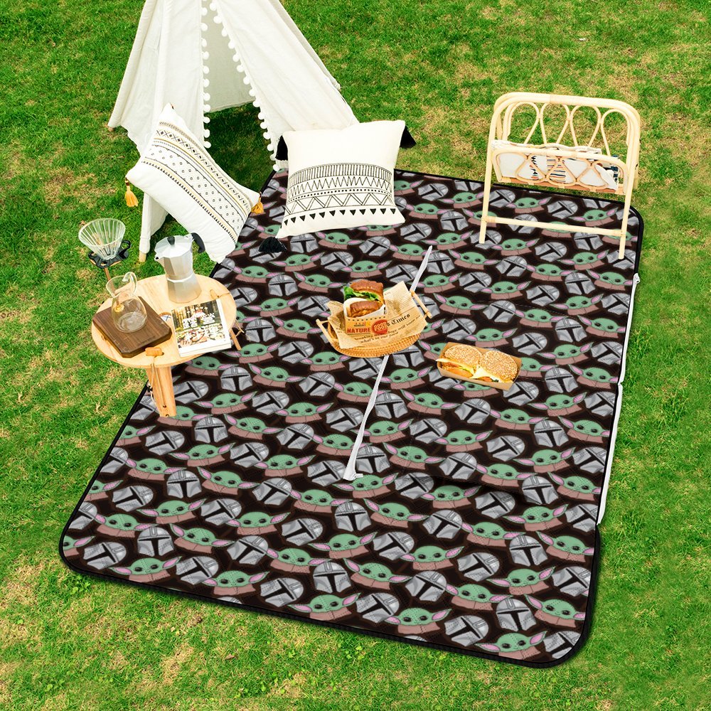 This Is The Way Zipper Picnic Mat