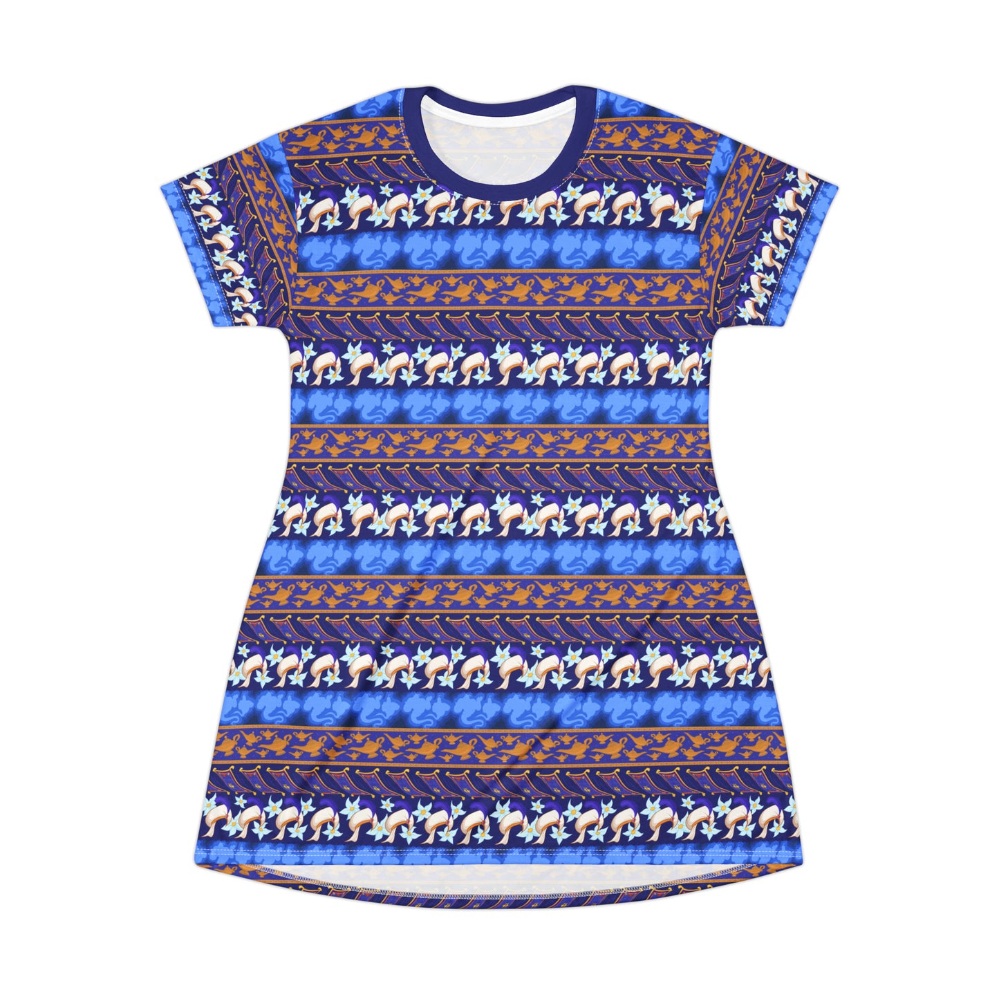Arabian Princess Line T-Shirt Dress