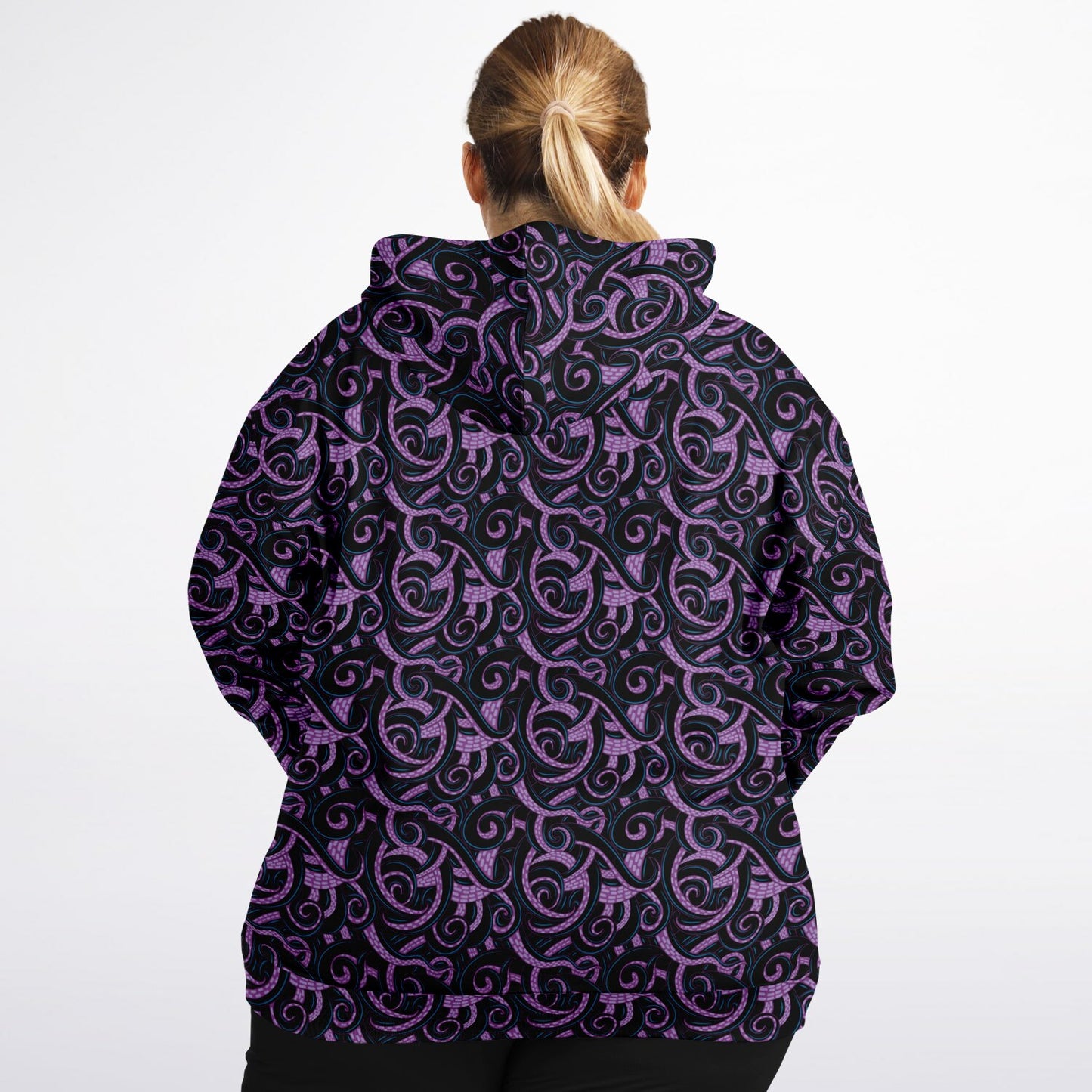 Ursula Tentacles Plus-size Unisex Zip Hoodie