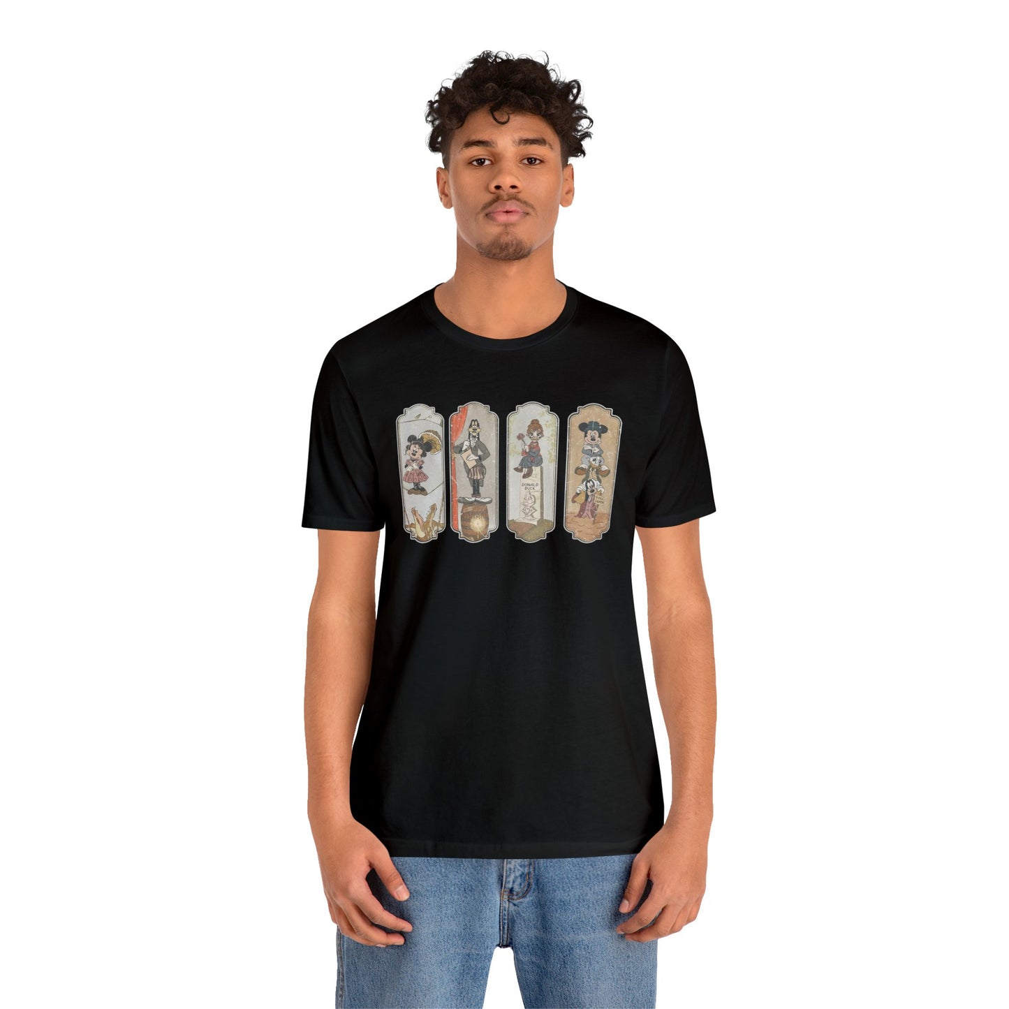 Haunted Mansion Mickey Unisex Graphic Tee - Multiple Colors