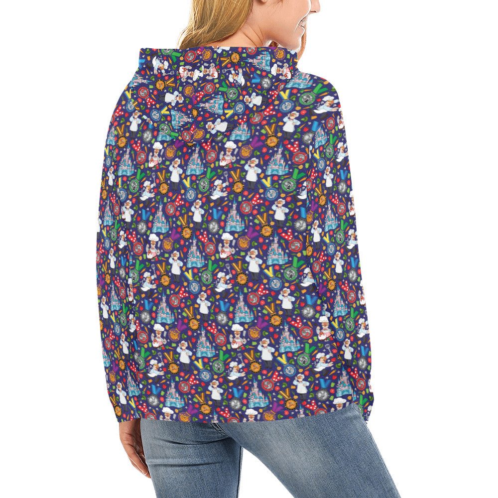 Muppets Chef Wine And Dine Race Hoodie for Women