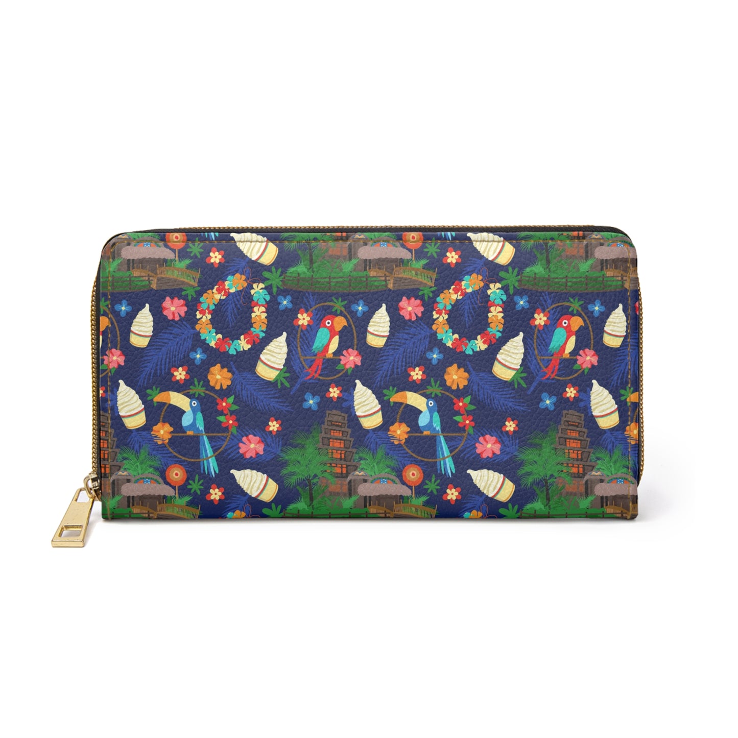 Tiki Desserts Zipper Wallet