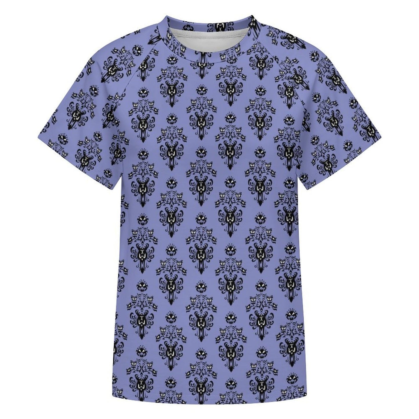 Women's All Over Print Raglan T-Shirt - Ambrie