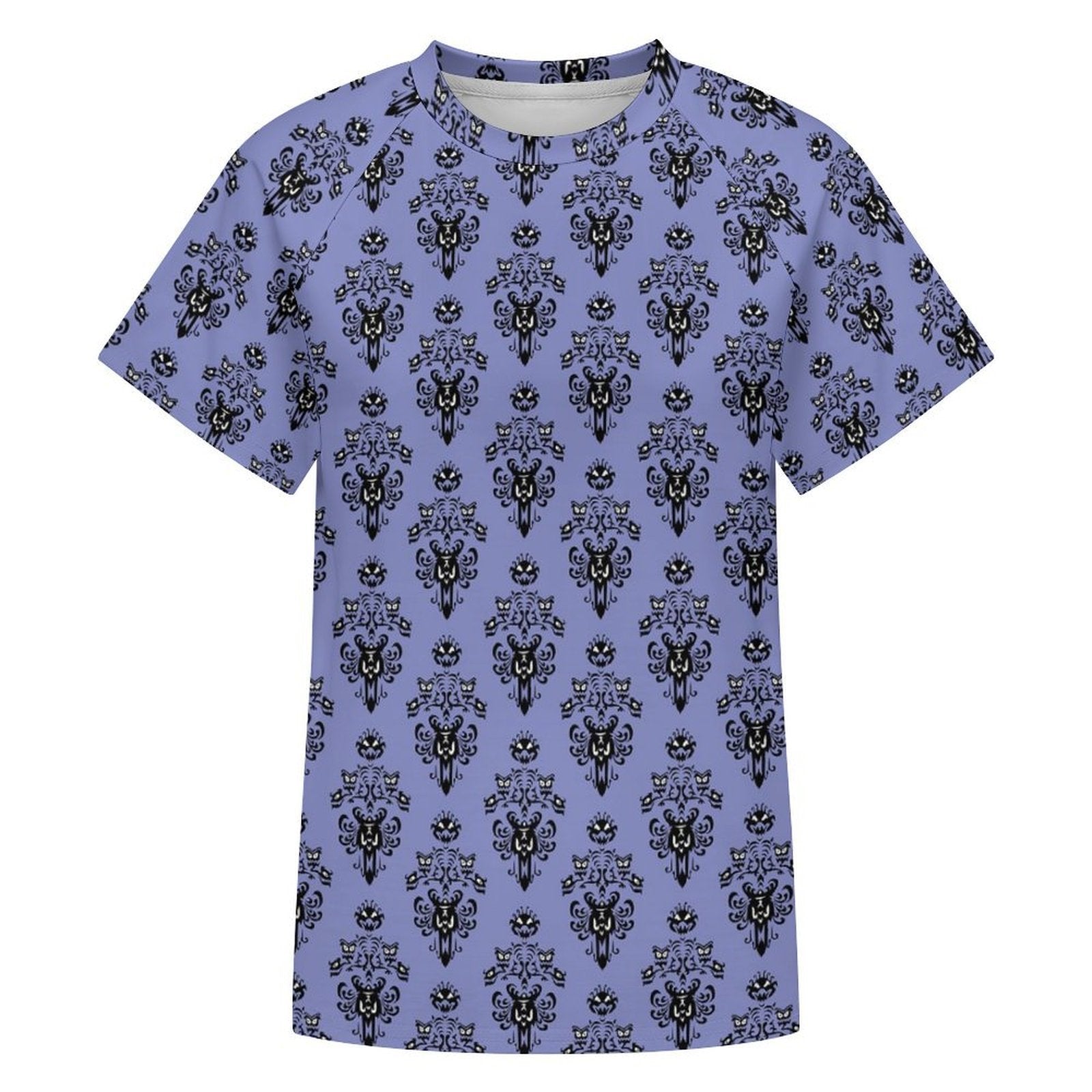 Women's All Over Print Raglan T-Shirt - Ambrie
