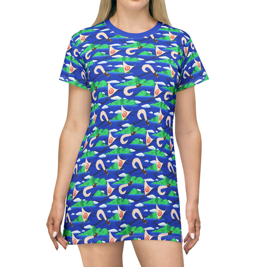 Disney Moana Make Way Make Way T-Shirt Dress