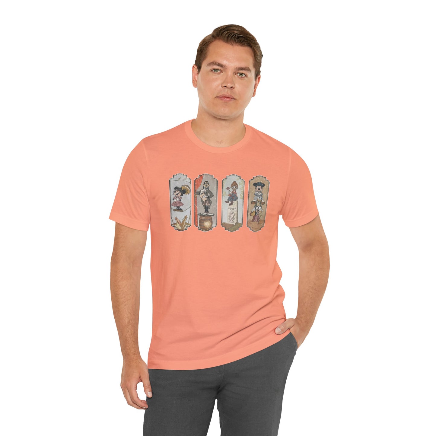 Haunted Mansion Mickey Unisex Graphic Tee - Multiple Colors