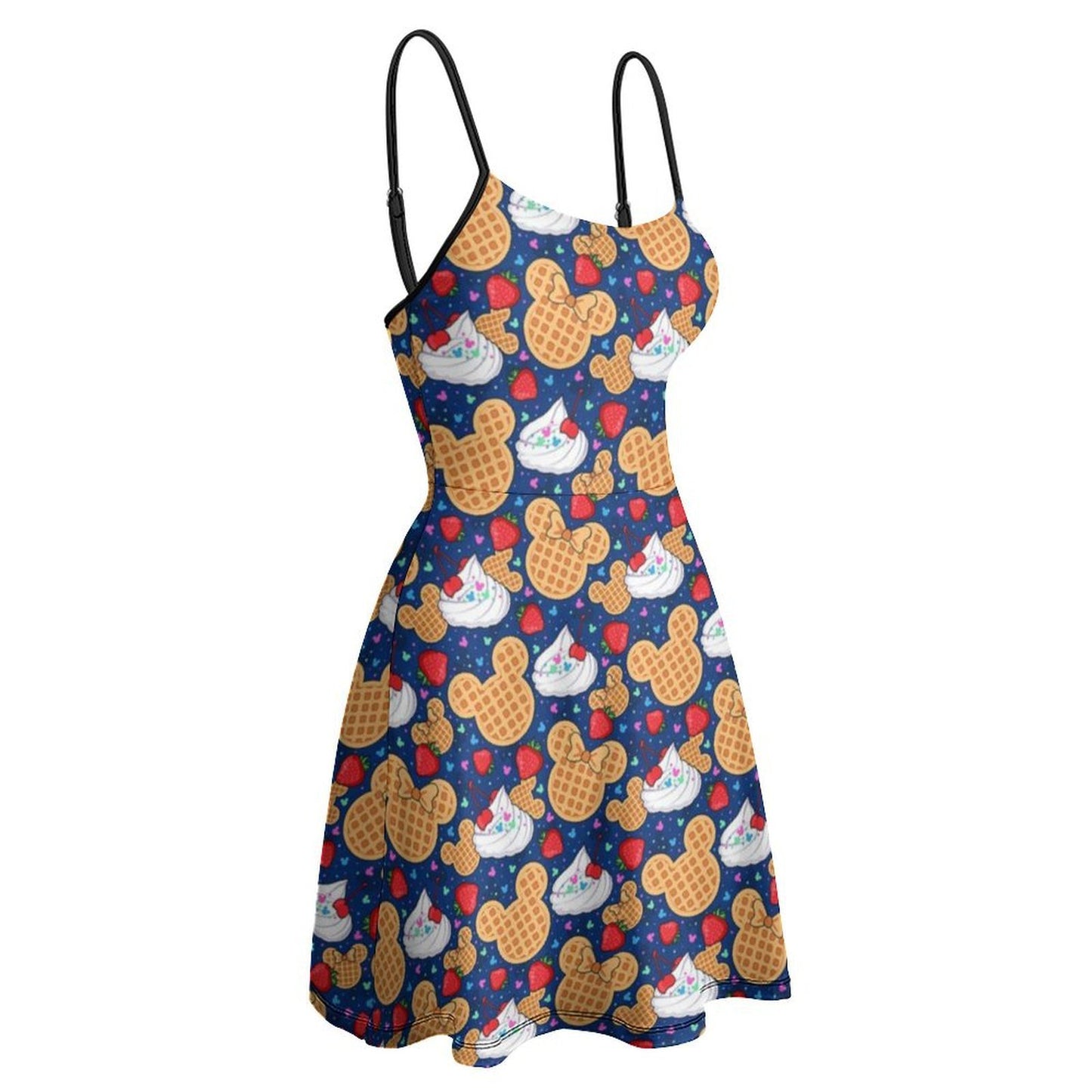 Waffles Women’s Sling Short Dress - Ambrie