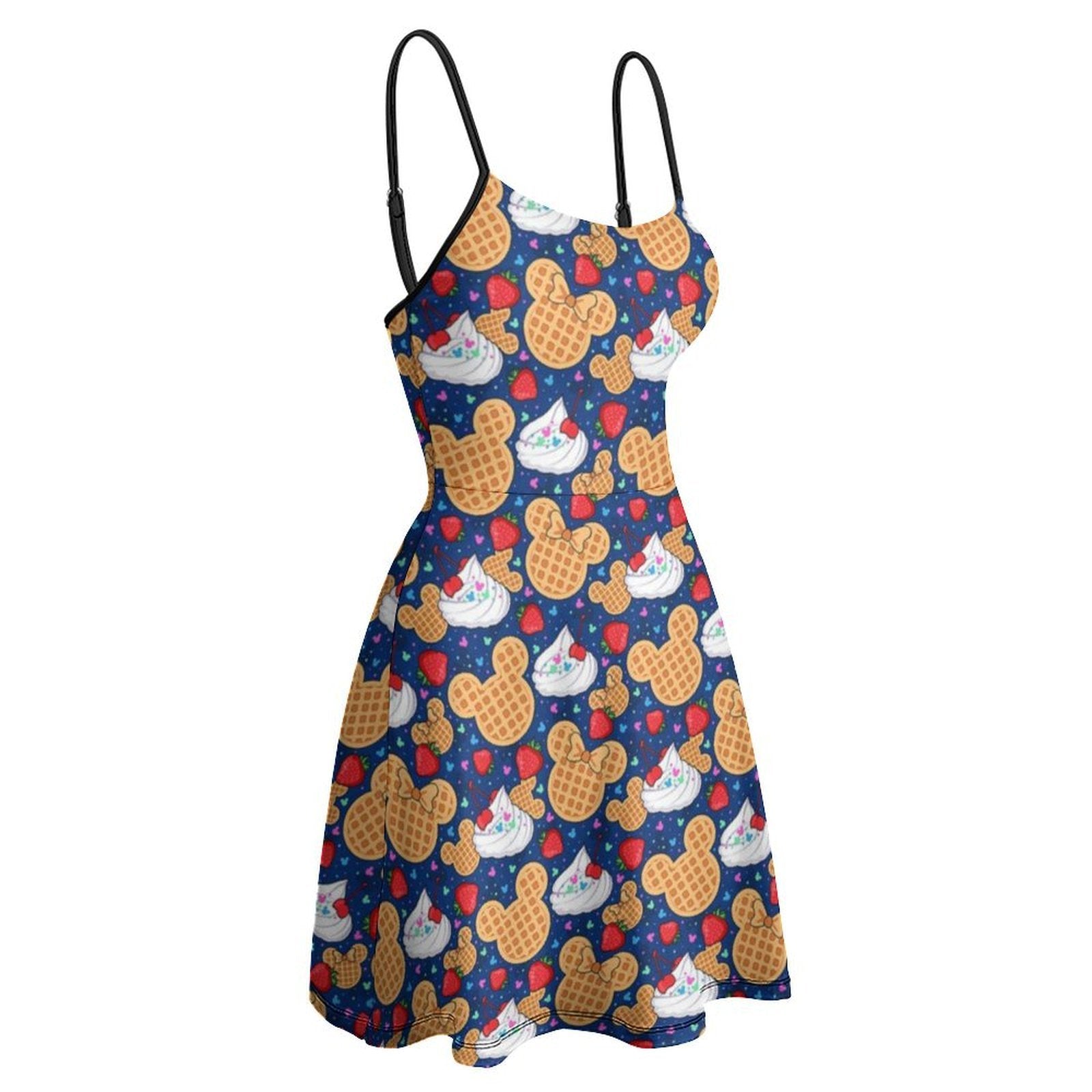 Waffles Women’s Sling Short Dress - Ambrie