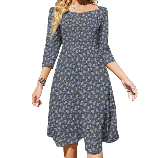 Thanks For Noticing Me Women's Sweetheart Dress Flare Dress