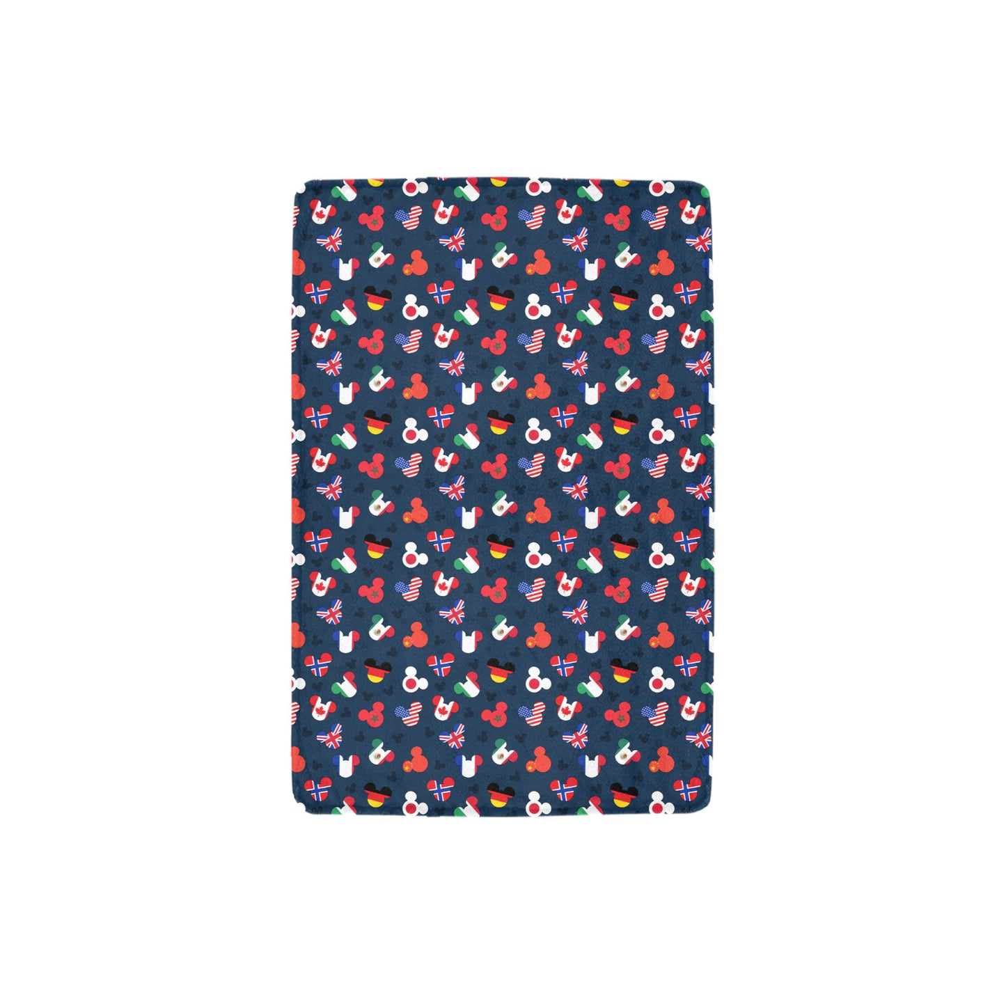 Mickey Flags Ultra-Soft Micro Fleece Blanket 32"x48"