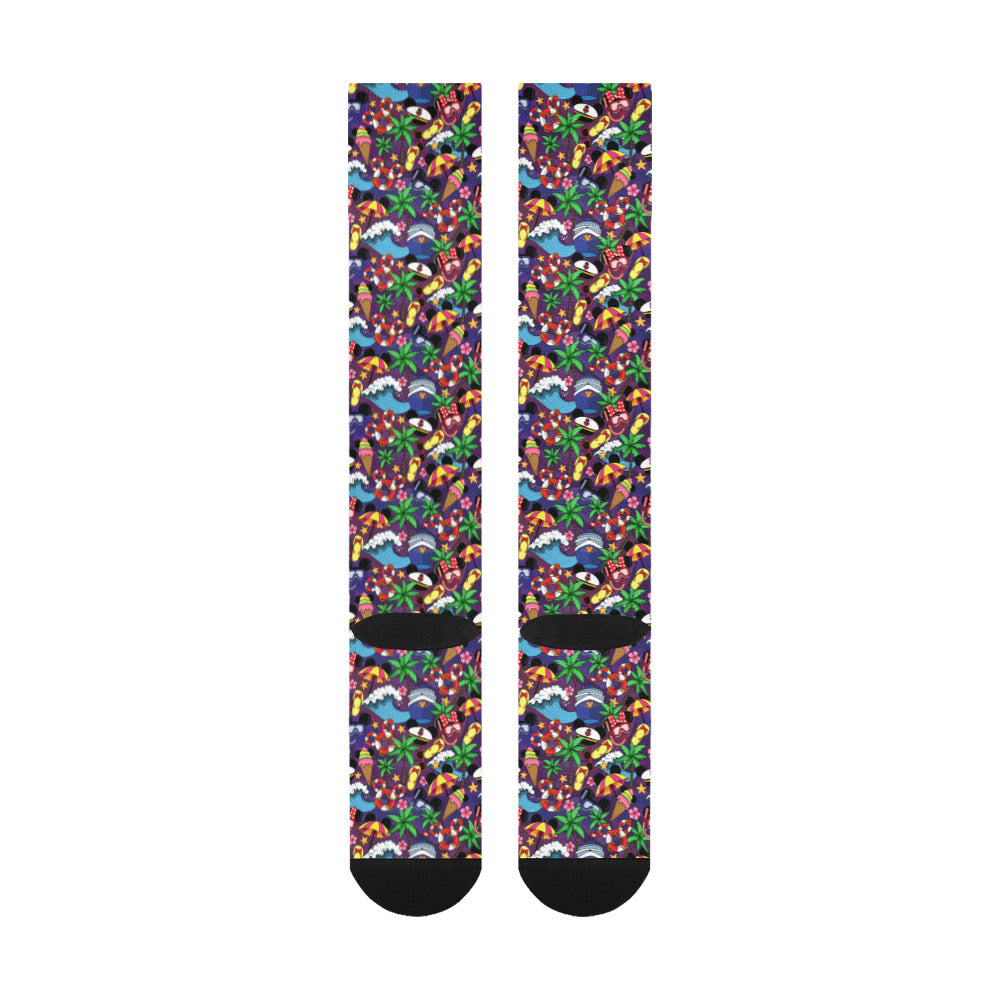 Mickey And Minnie Cruise Over-The-Calf Socks