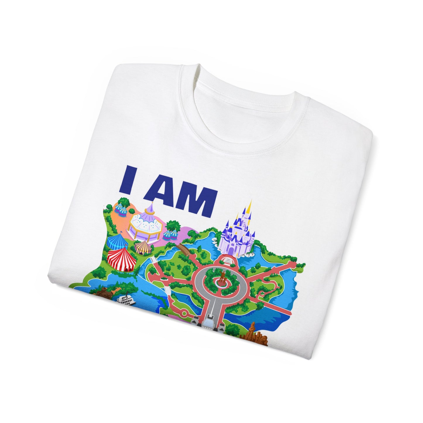 I Am The Map Unisex Graphic Tee