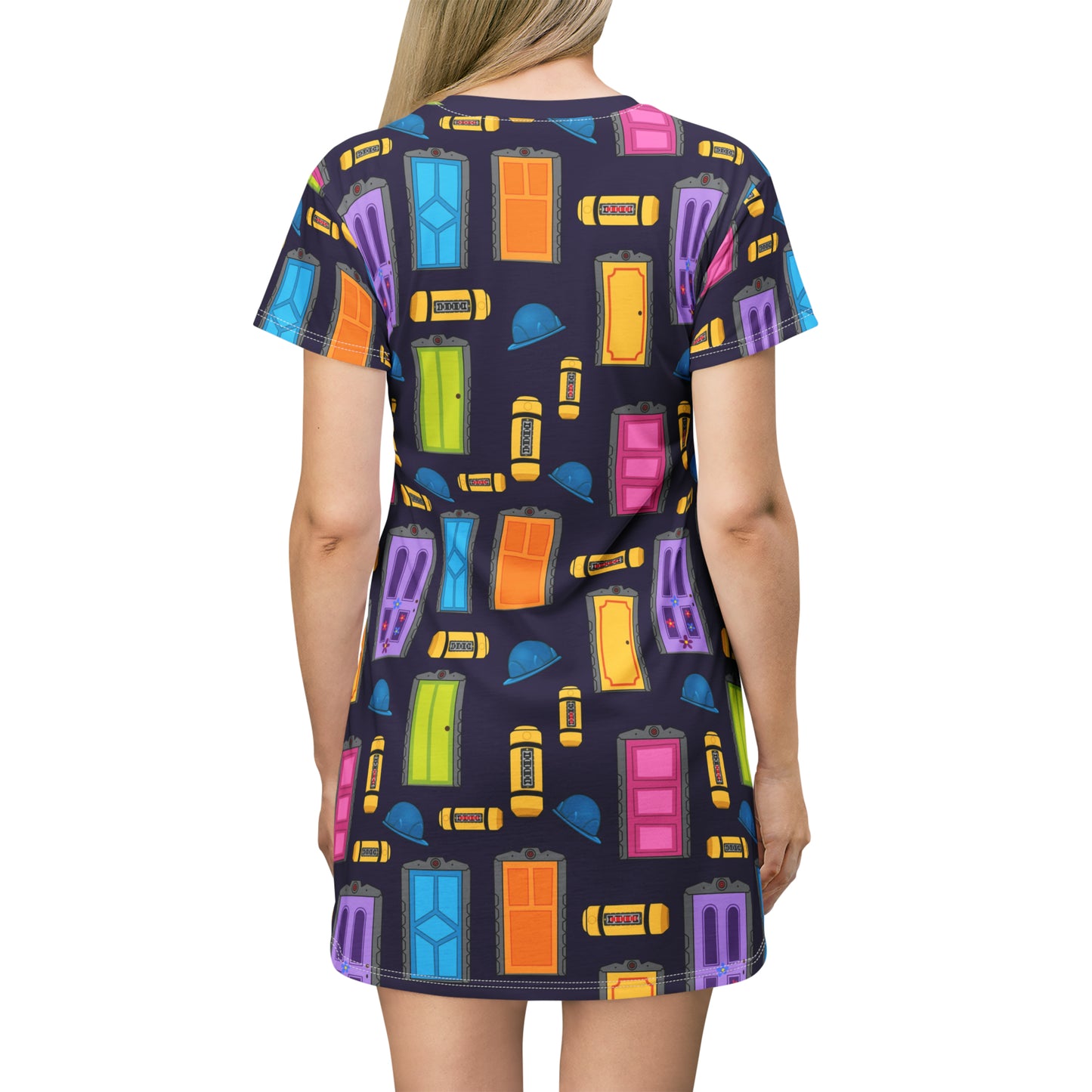 Scare Because We Care T-Shirt Dress