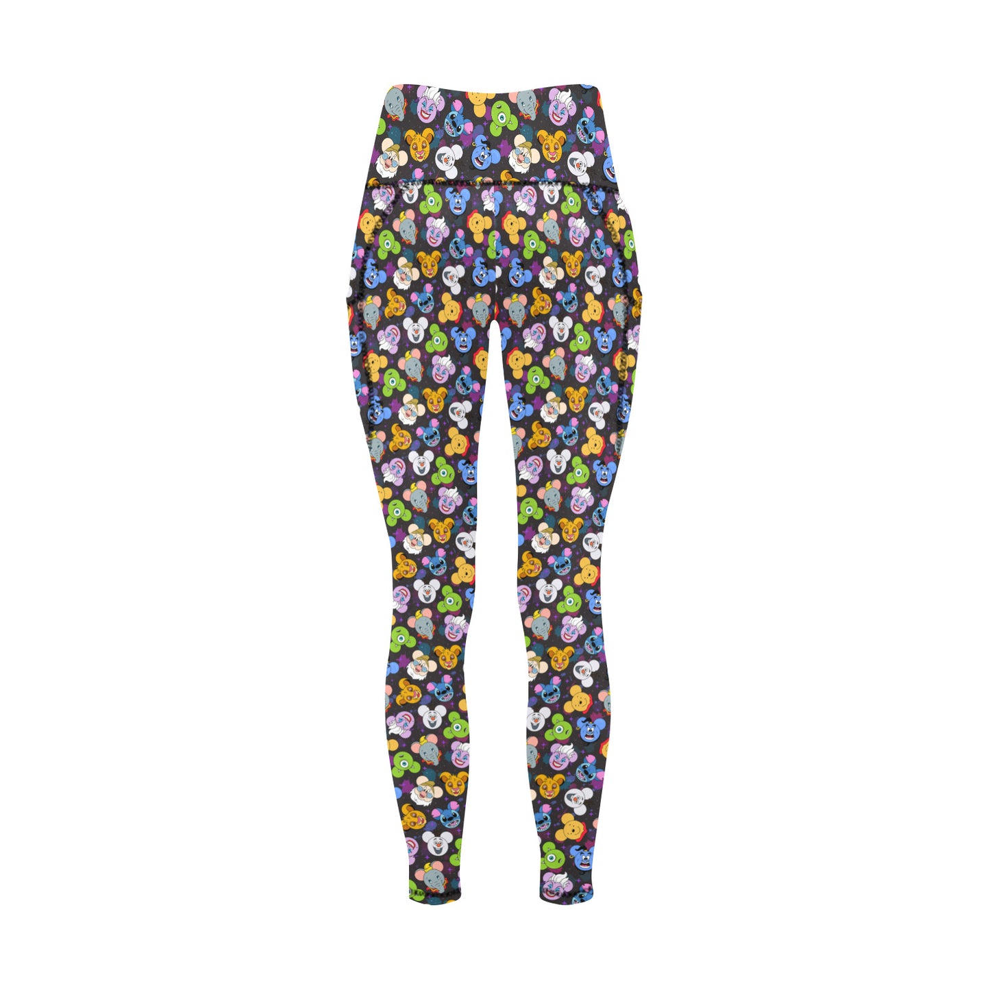 The Magical Gang Women's Athletic Leggings Wth Pockets