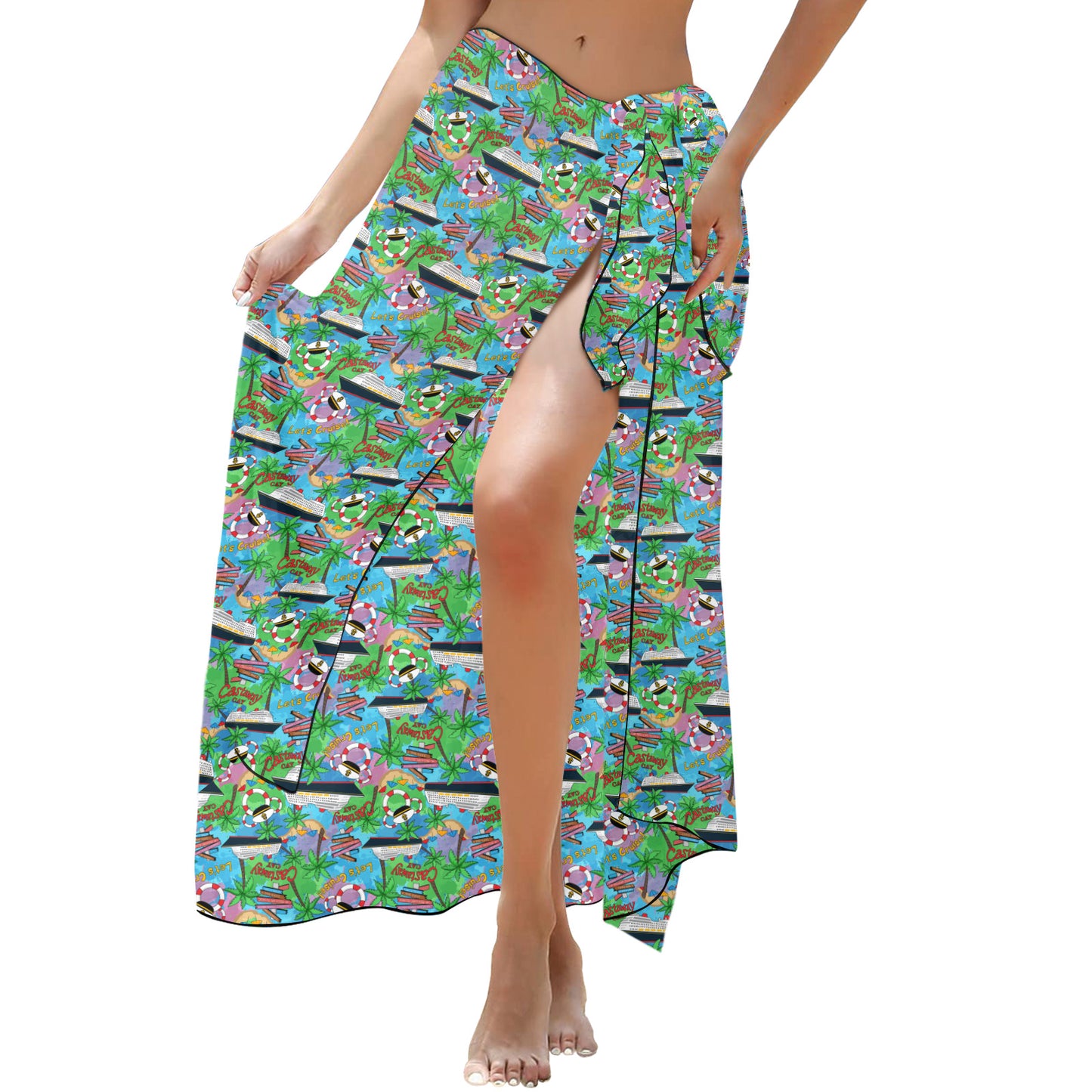 Let's Cruise Long Beach Sarong Wrap