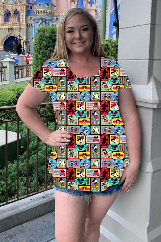 Mickey Stickers Women's Tunic - PRESALE LAST DAY TO ORDER 4/30/2024