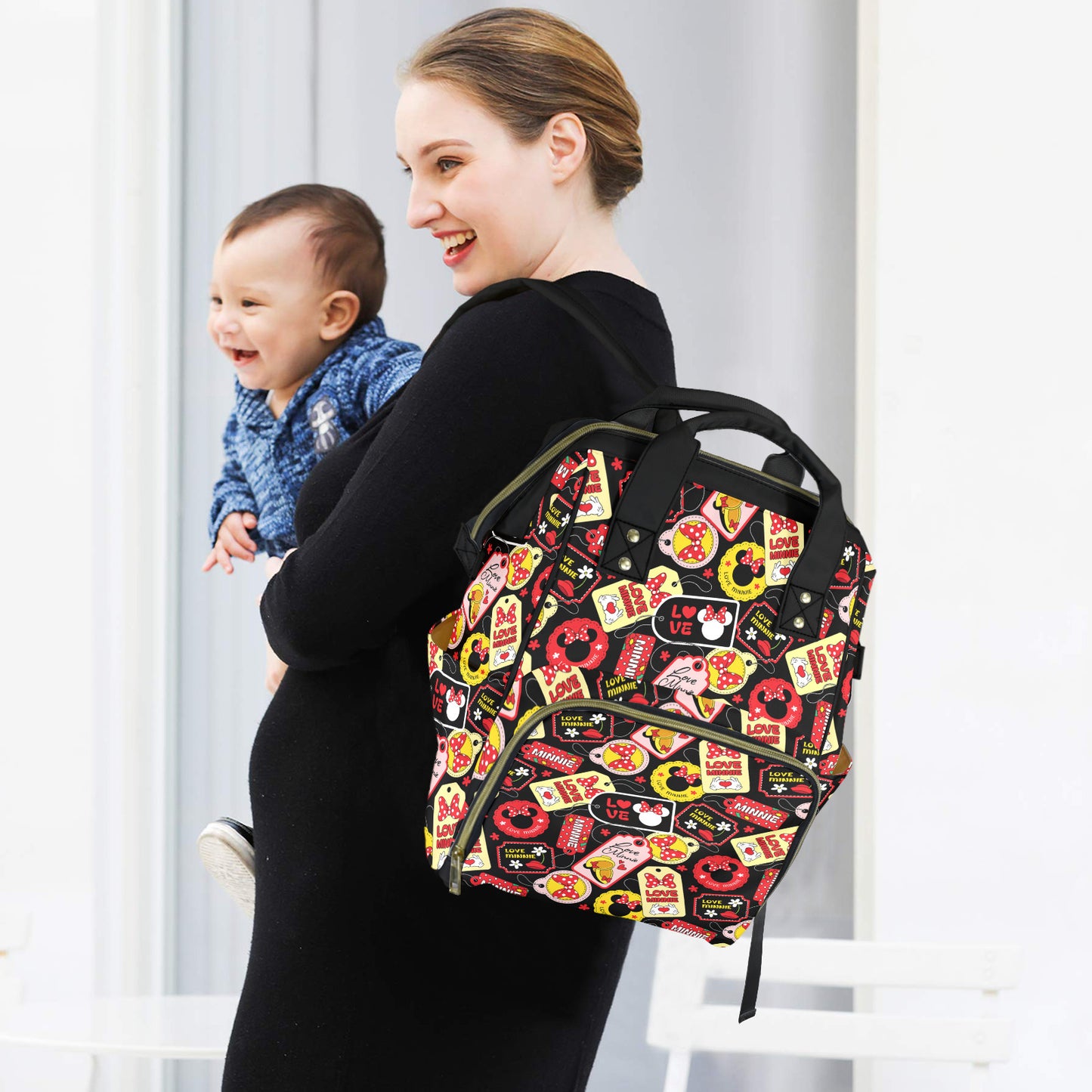 Minnie Tags Multi-Function Diaper Bag