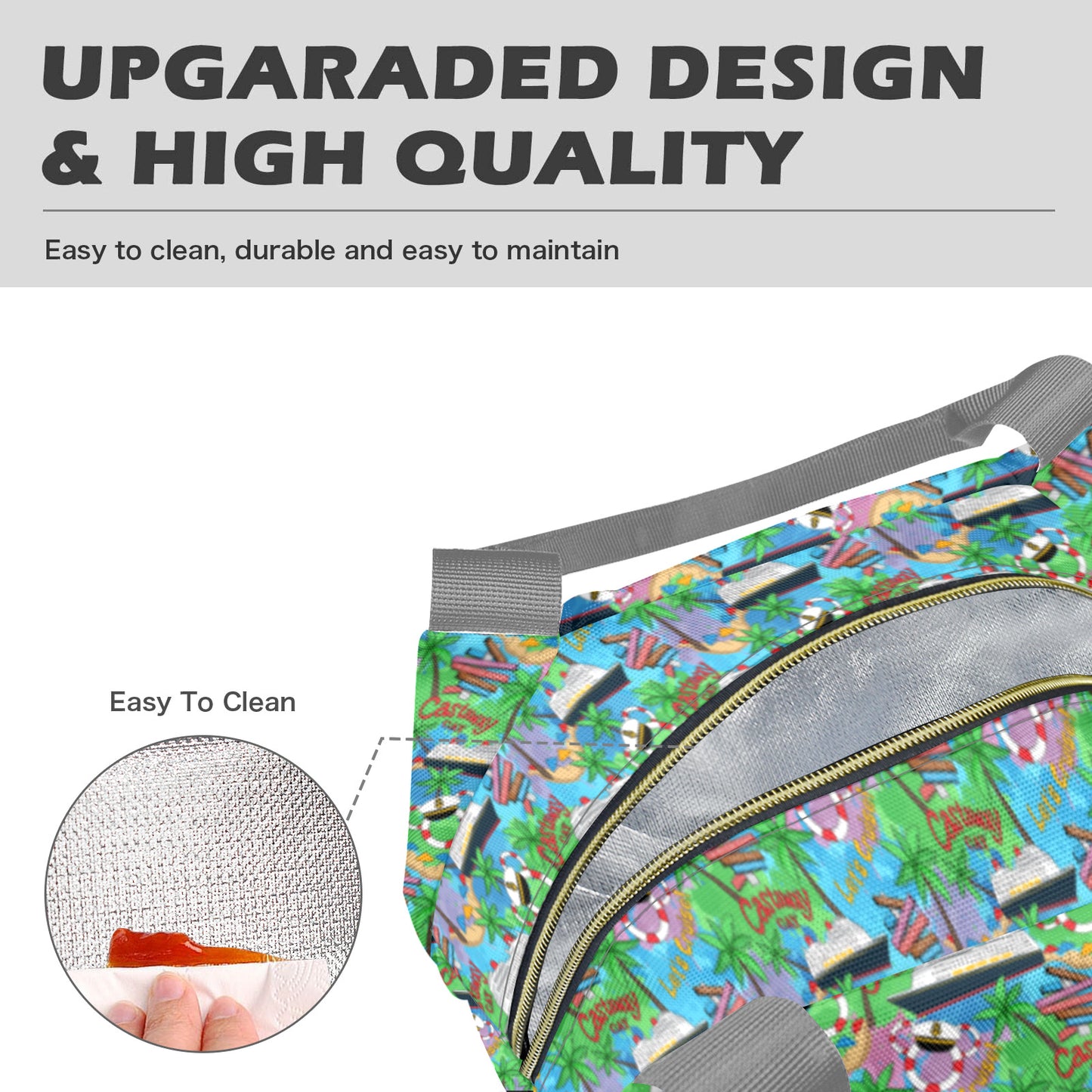 Let's Cruise Portable Lunch Bag