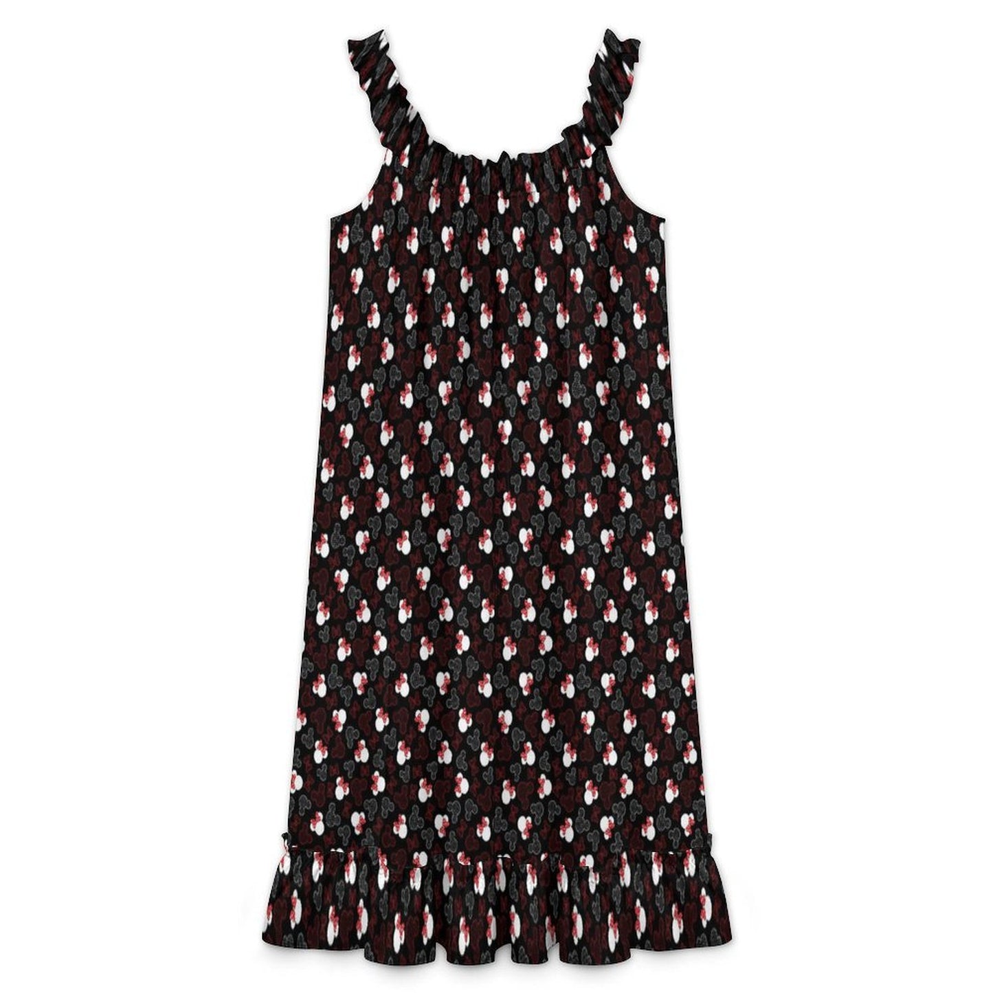 Women's Ruffled Strap Dress - Ambrie