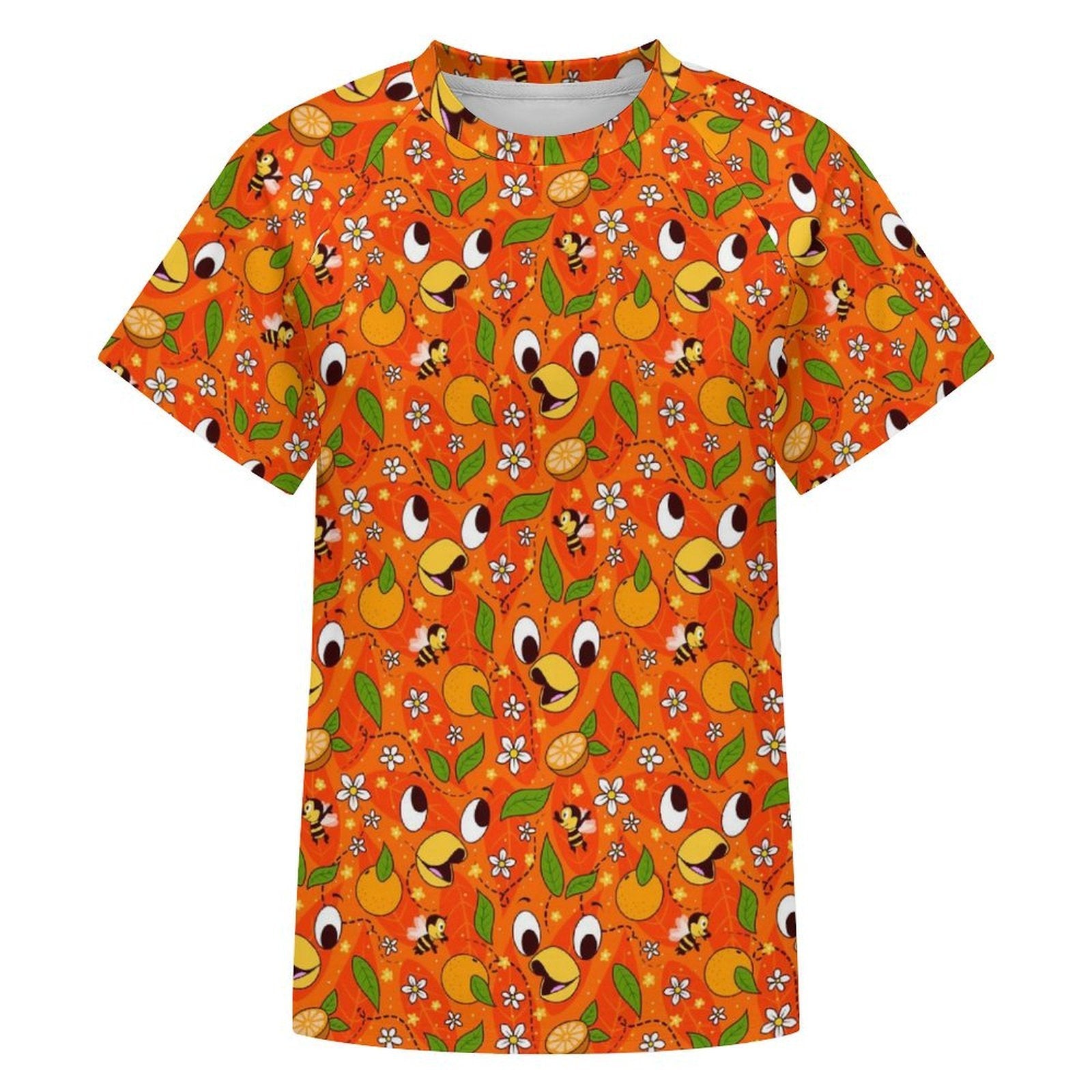 Women's All Over Print Raglan T-Shirt - Ambrie
