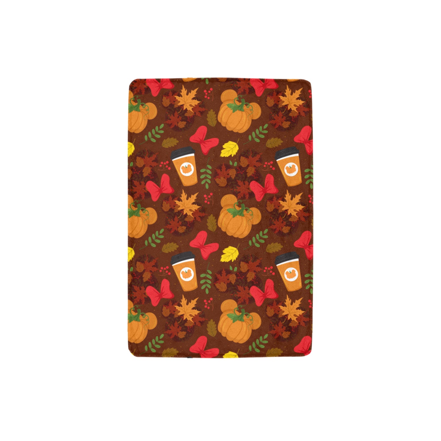 Fall Pumpkins Ultra-Soft Micro Fleece Blanket 32"x48"