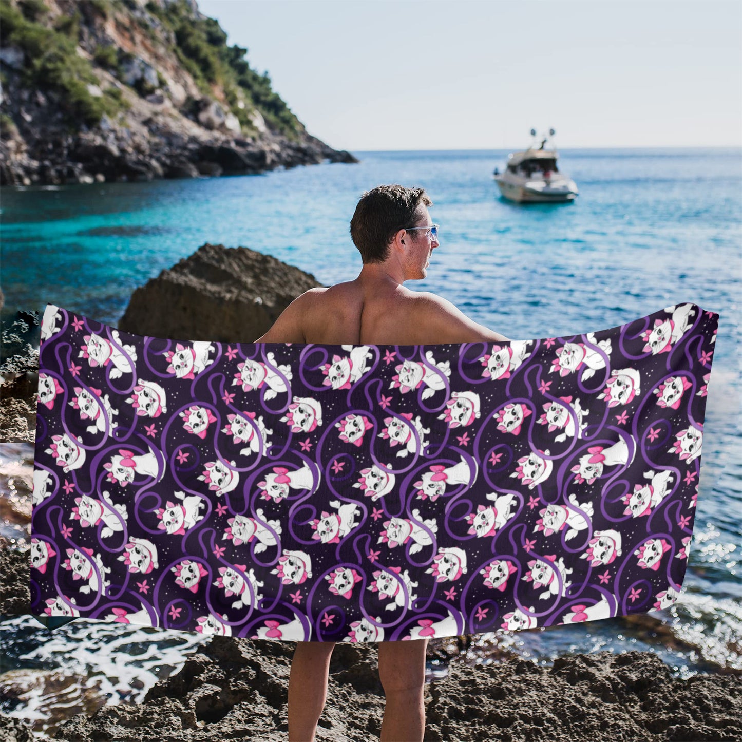 I'm A Lady That's Why Beach Towel