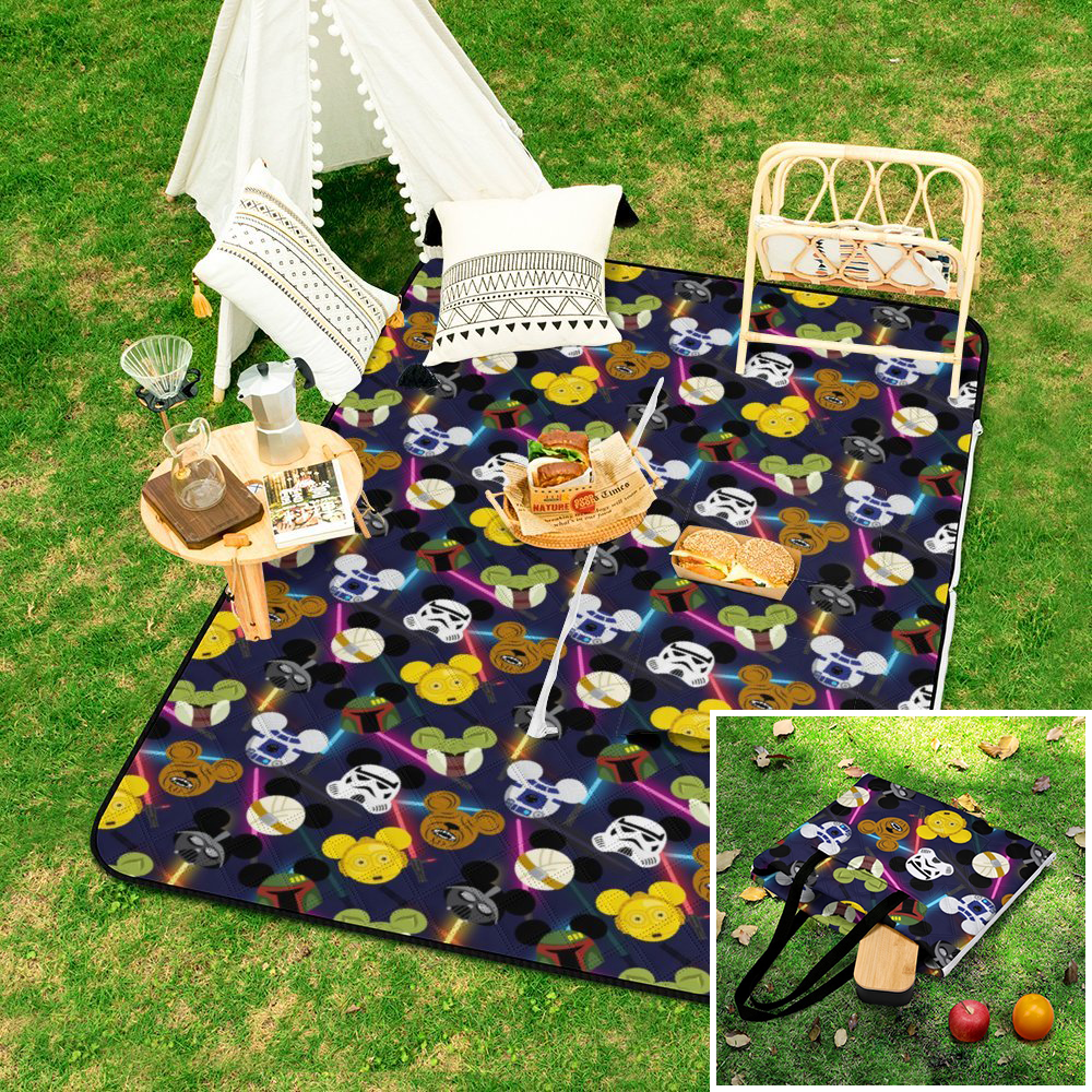 Star Wars Galaxy Friends Zipper Picnic Mat
