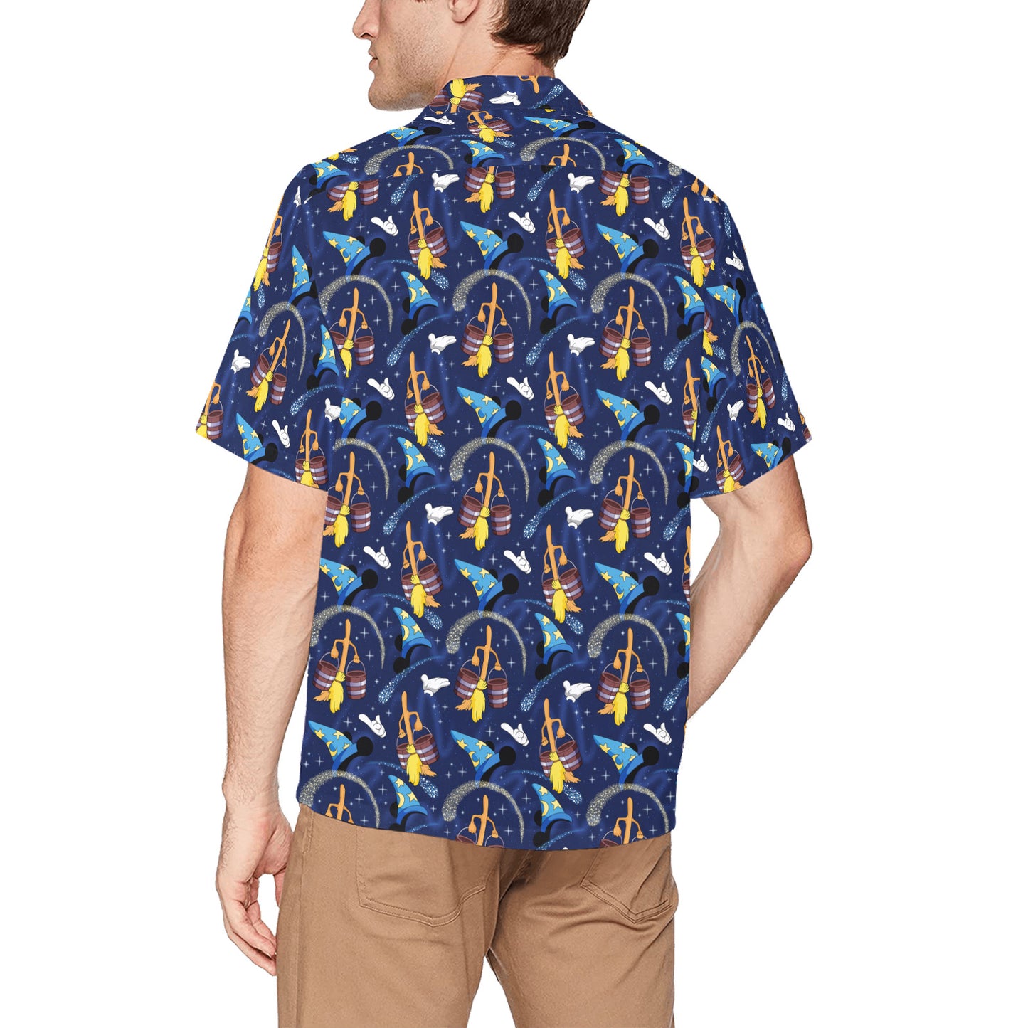 Sorcerer Hawaiian Shirt With Chest Pocket