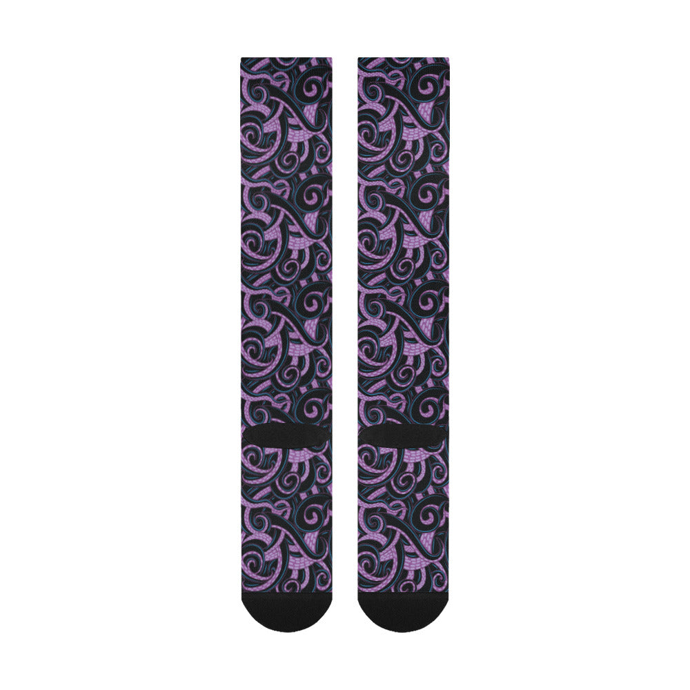 Ursula Tentacles Over-The-Calf Socks