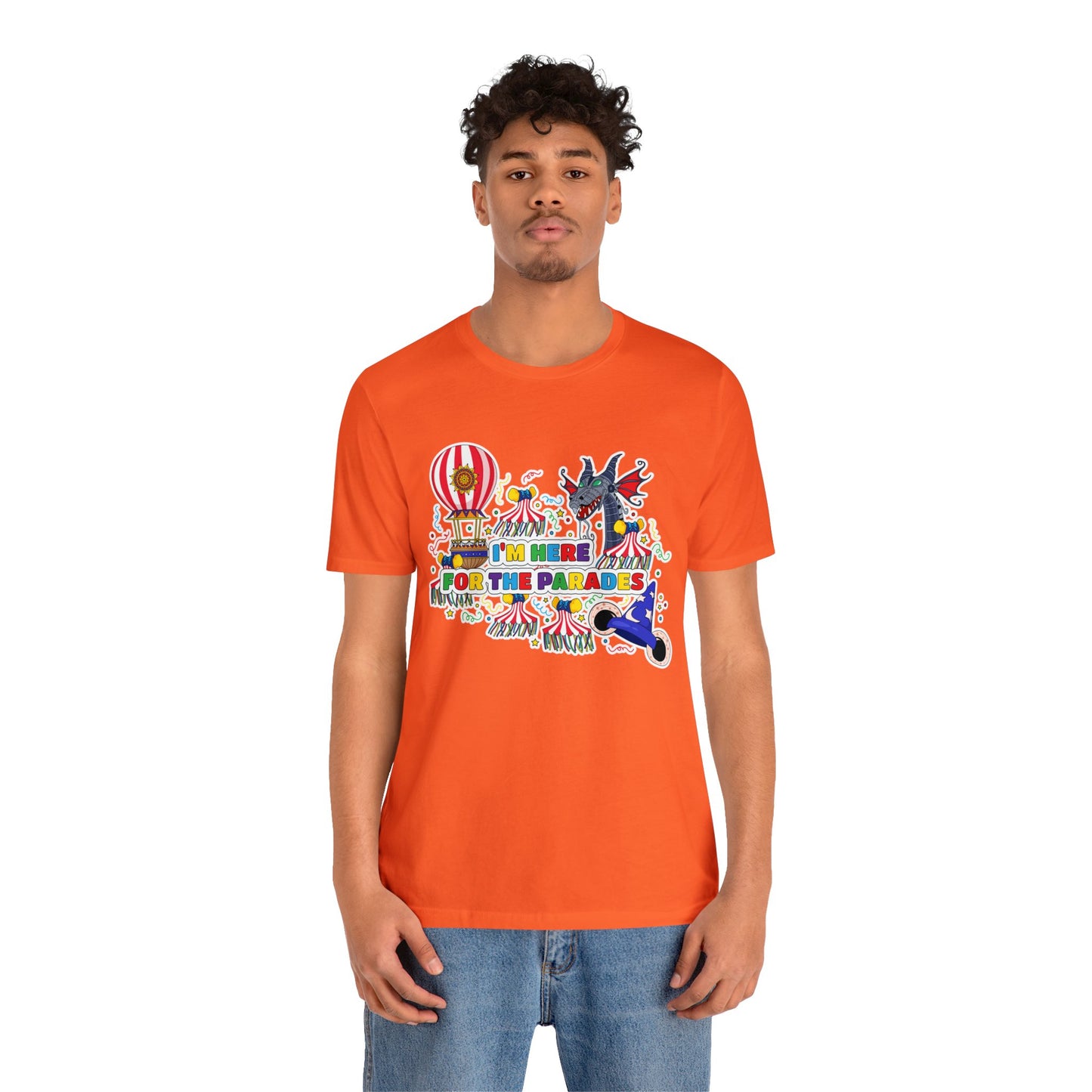 I'm Here For The Parades Unisex Graphic Tee