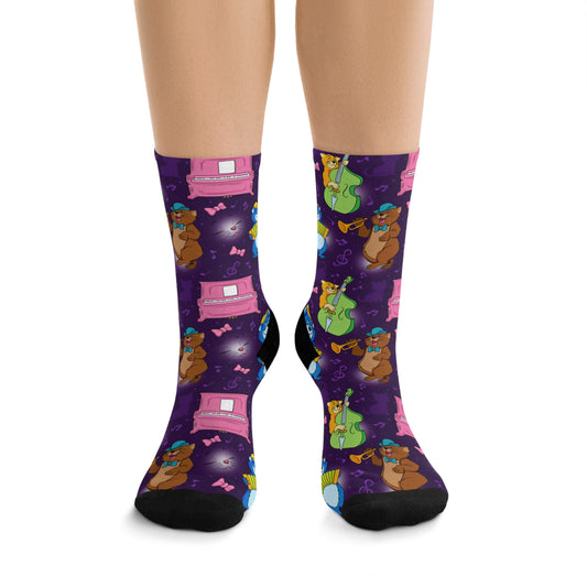 Disney Aristocats Musical Cats Socks