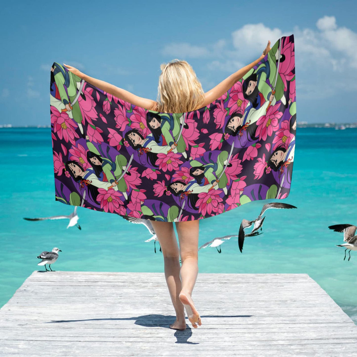 Mulan Beach Towel