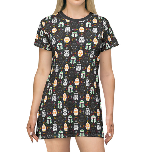 Star Wars Colorful Galactic T-Shirt Dress