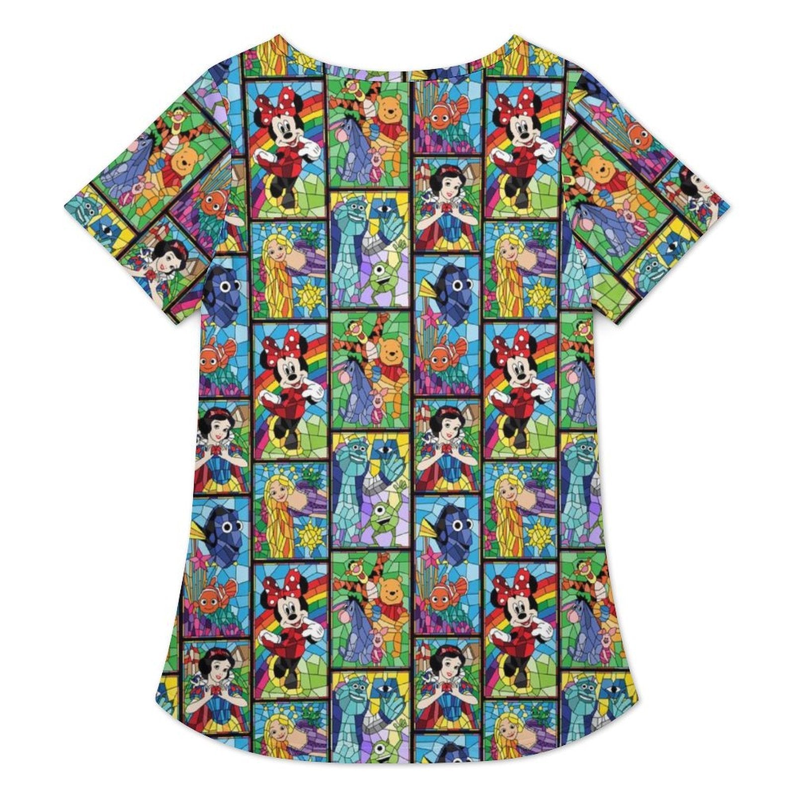Stained Glass Women's Crew Neck Tunic - Ambrie
