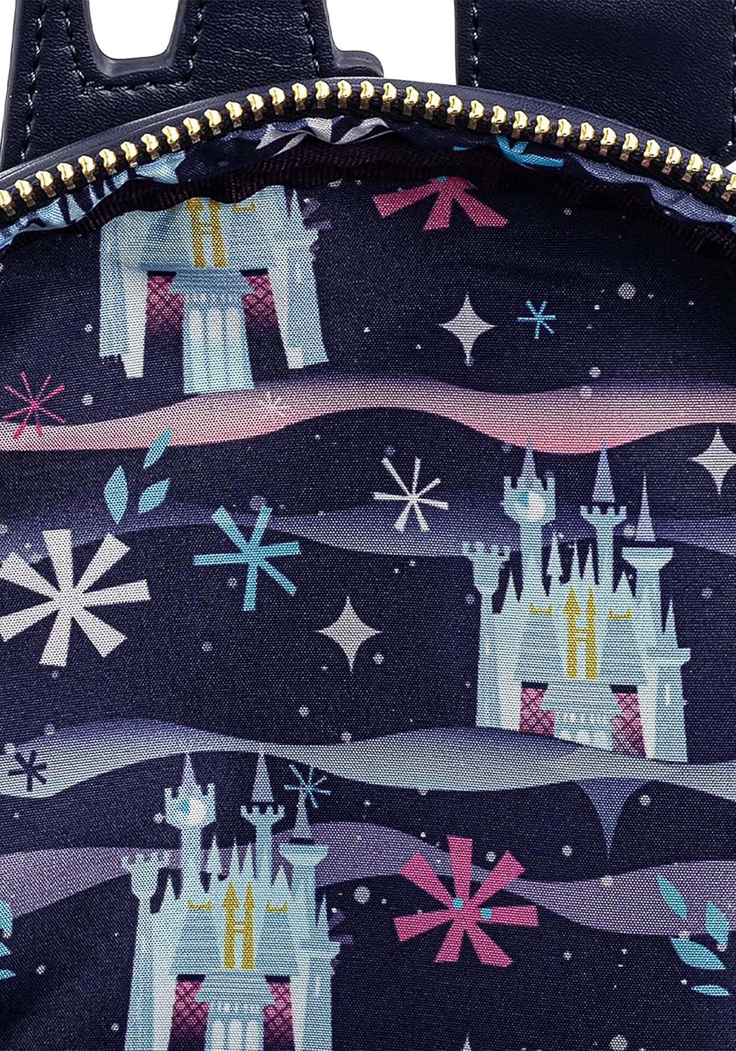 Loungefly Disney Cinderella Castle Series Womens Double Strap Shoulder Bag Purse