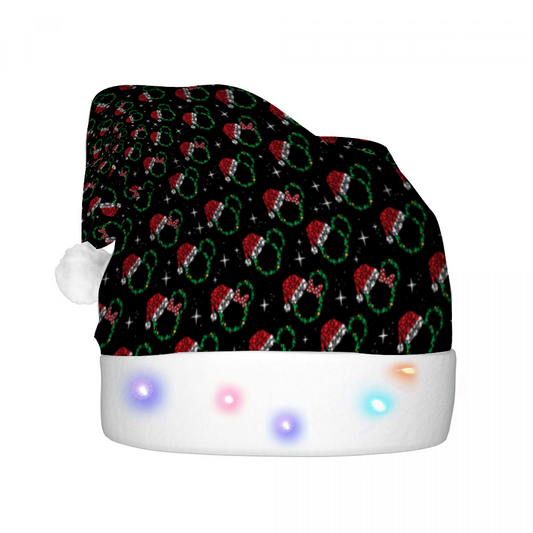 Christmas LED Light-Up Christmas Hat