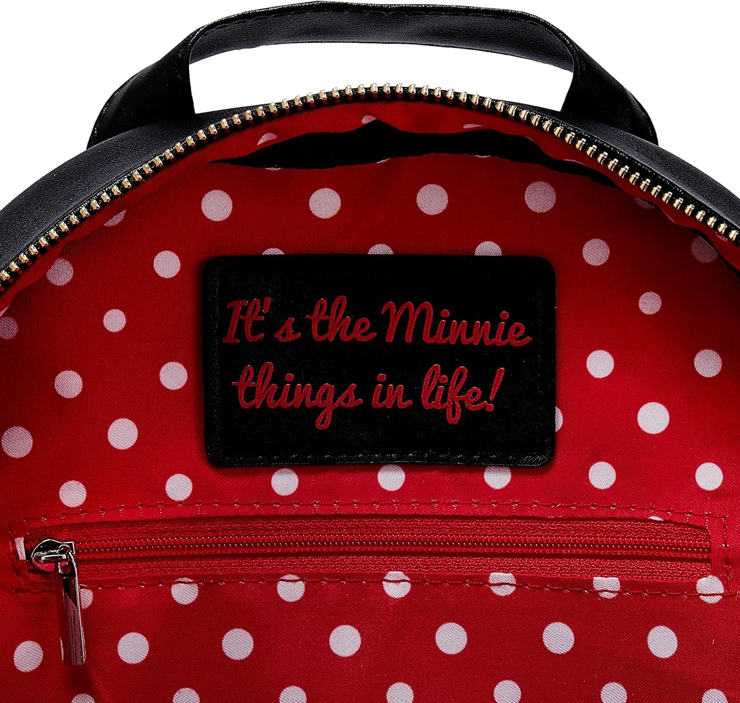 Disney Minnie Mouse Backpack With Keychain