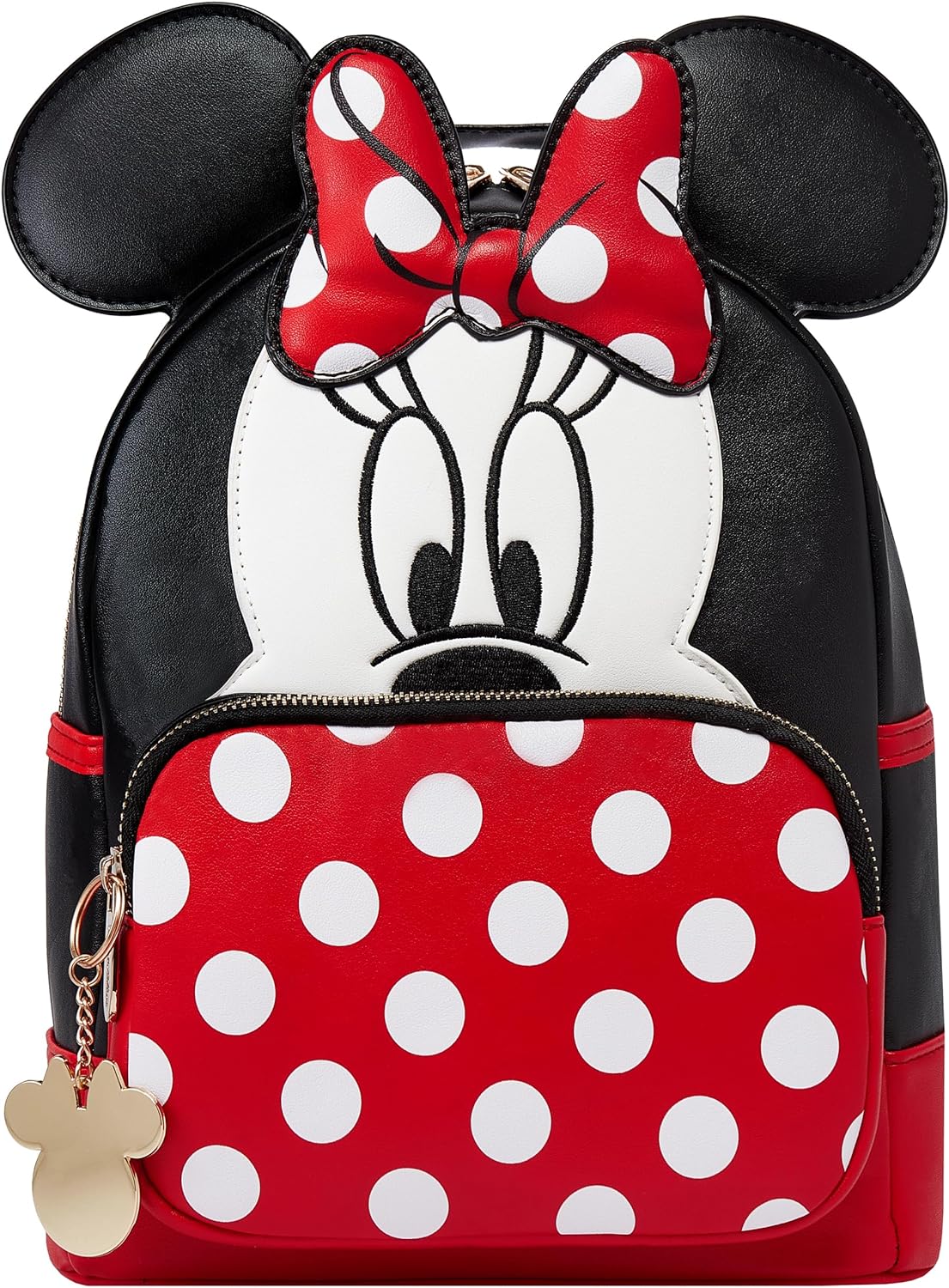 Disney Minnie Mouse Backpack With Keychain