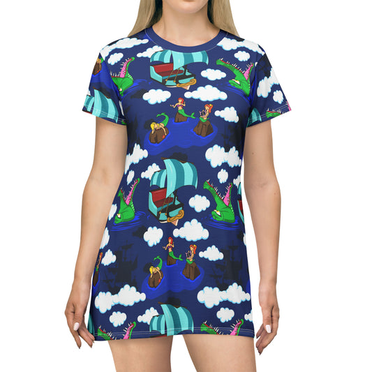 Disney Peter Pan Neverland T-Shirt Dress