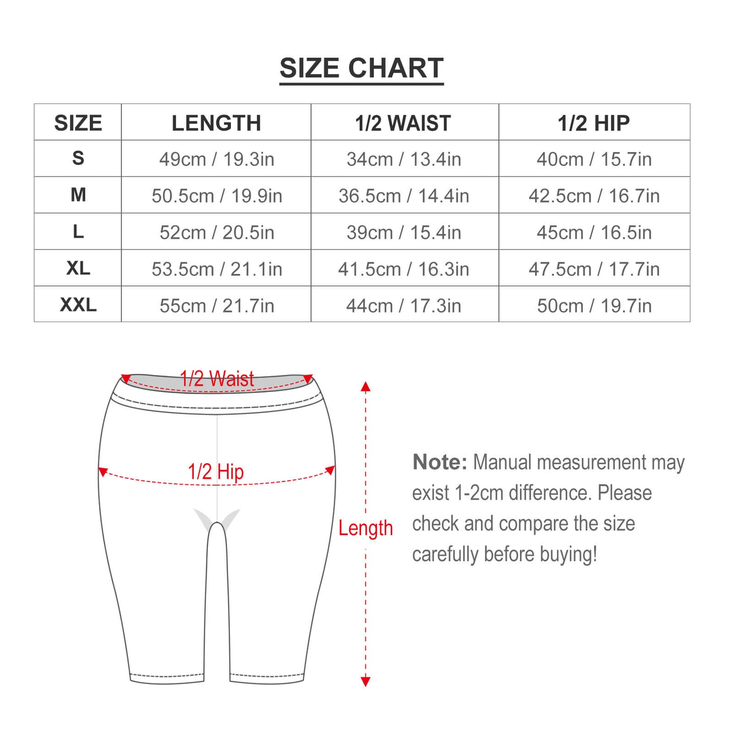 Villains Women's Knee Length Athletic Yoga Shorts With Pockets