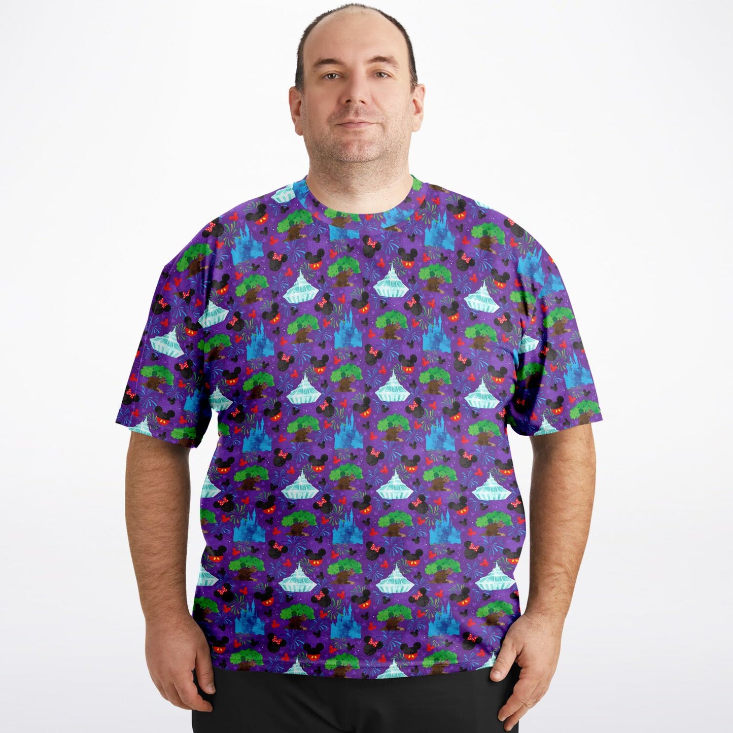 Park Hopper Fireworks Unisex Plus-size T-Shirt