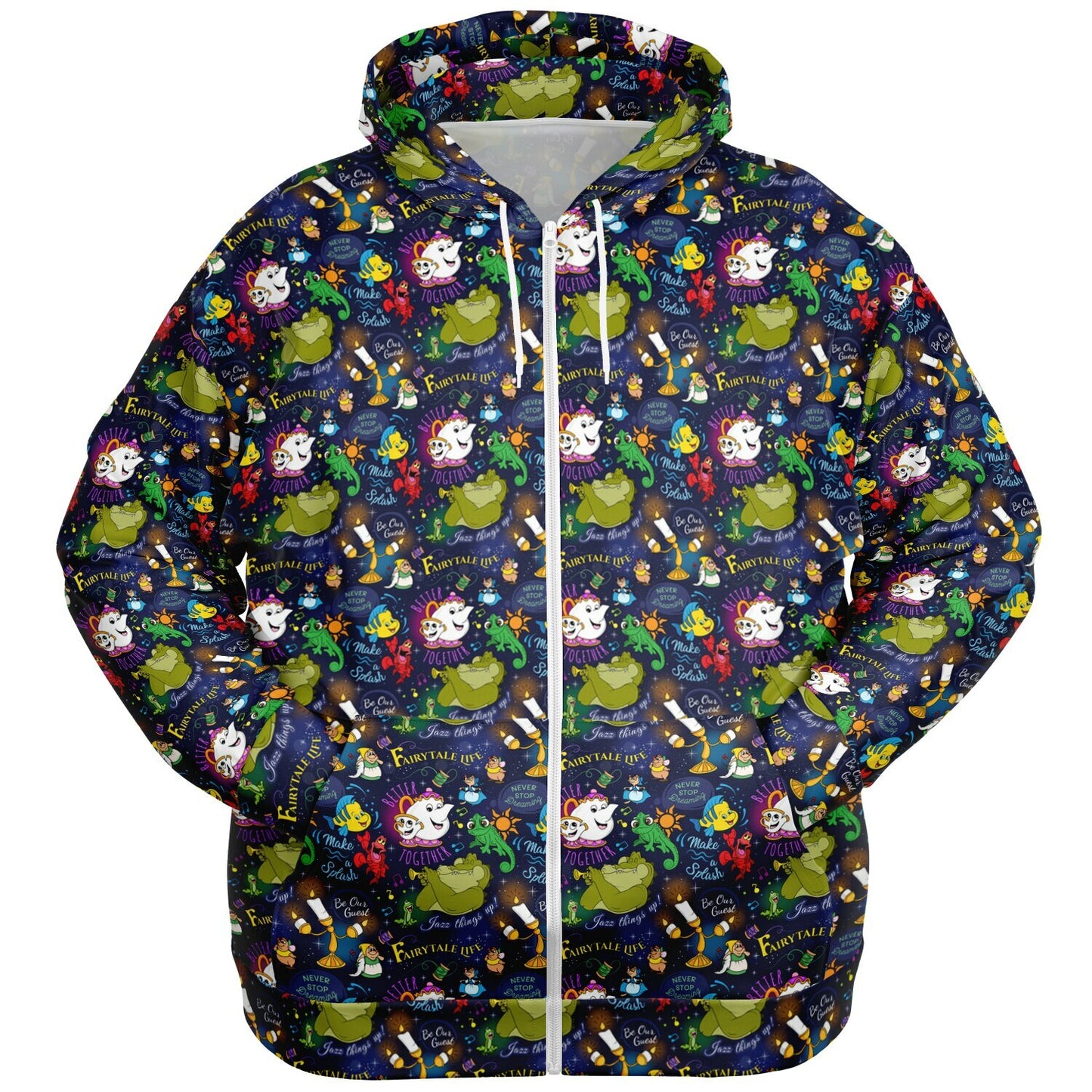 Sidekicks Plus-size Unisex Zip Hoodie